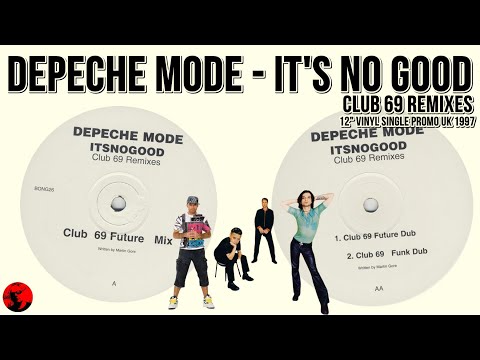 Depeche Mode - It's No Good (Club 69 Remixes) (12" Vinyl Single Promo UK 1997)