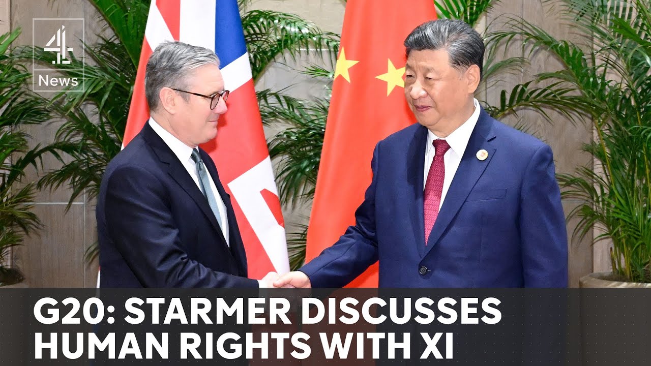 G20: Ukraine and China lead the agenda for Starmer