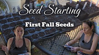Fall Garden Kickoff 🌿 Seed Starting Tips & My No-Soil Hack! Easy No Soil Required