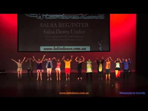 SALSA SHOW @ LDA BALL 2013 - Salsa Beginners