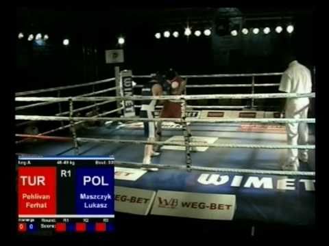 STAMM 2011 półfinał 49kg PEHLIVAN Ferhat vs MASZCZYK Lukasz