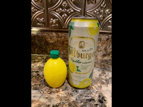 Day 151 Beer Review: Bitburger Radler Naturtrub, Bitburger Brauerei 🇩🇪 German Beer 🇩🇪