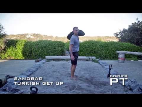 Sandbag Turkish Get Up