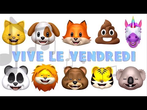 LES ANIMOJIS - VIVE LE VENDREDI