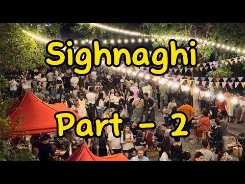 Explorando Sighnaghi: A Cidade do Amor | Festival de Verão e muito mais!