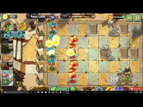 Plants vs zombies 2 pinata party 23/07/2017 hig score new feature