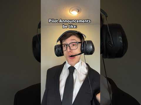 How Pilots Give Announcements #TheManniiShow.com/series