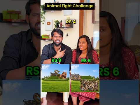Which Animal side is Strongest 😲 #animalfight #shorts
