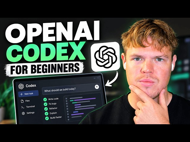 How To Use OpenAI Codex For Beginners · YtChopDev