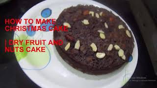 Christmas Cake at home| క్రిస్మస్  కేక్  ఓవెన్ లేకుండా| Plum Cake recipe | Fruit cake