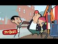 Roadworks Mr Bean And Teddy Cartoons