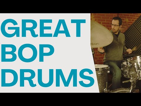 DW Jazz Series Bop Drums, Maple/Gum Hybrid