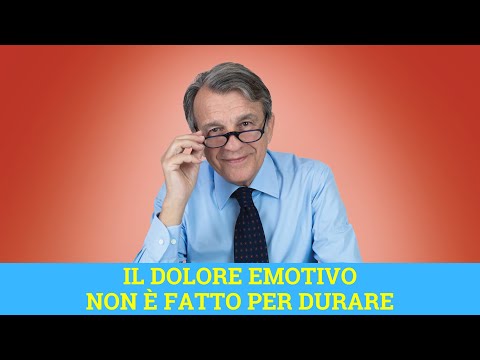Il dolore emotivo non è fatto per durare