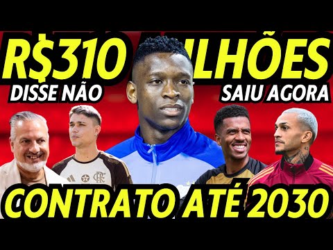 Luiz Henrique to Flamengo! Just signed! R$310 million on the table! Contract until 2030! Deal ans...