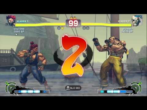 Eita [Akuma] vs AFG [Sagat] SSF4 Japanese Online Ranked Matches - TRUE HIGH-DEF