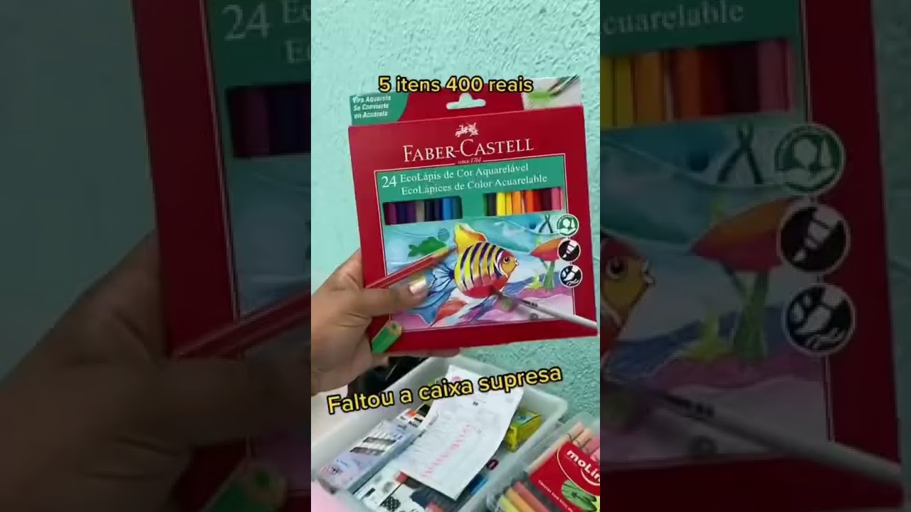 400,00 em 4 itens 😱