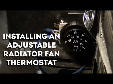 Installing an Adjustable Radiator Fan Thermostat - 1947-1953 Chevy Pickup