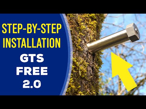 Kids Treehouse Screw — GTS FREE 2.0 (aka. TAB / Tree Bolt / Garnier Limb / Tree Fastener)