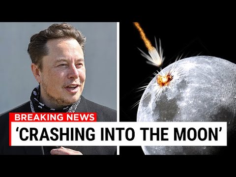 Elon Musk Reveals His SpaceX Falcon 9 Rocket Will CRASH Into The MOON!