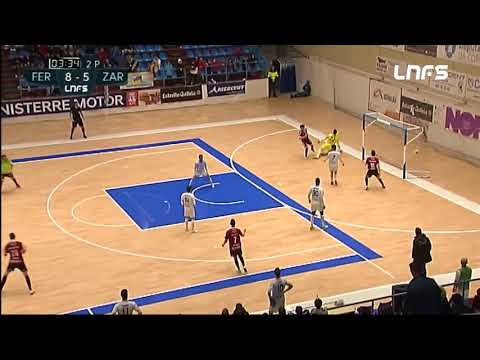 Gol Esteban (8-6) O Parrulo Ferrol - Futbol Emotion Zaragoza. J19, 1Div. LNFS