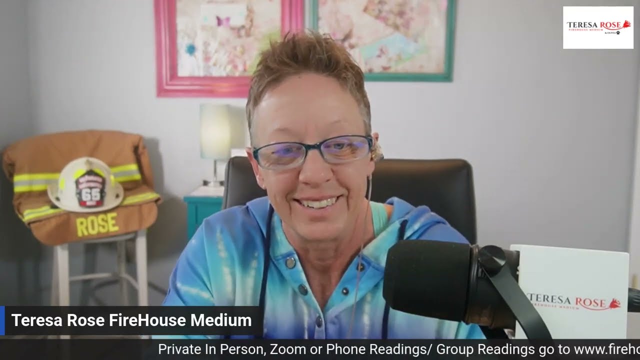 Teresa Rose Firehouse Medium- If we all go back to the same place which you say is a place of love