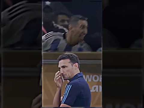 Scaloni reaction ✨✨ #shorts #argentina #worldcup #worldcup2022 #scaloni #dimaria