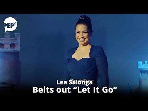 Lea Salonga belts out Frozen's "Let It Go"