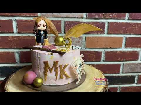 How to make Hermione Granger Cake toppers