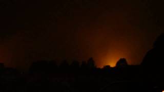 preview picture of video 'Начало пожара в Борковке. ( Выкса пожар )'
