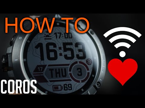 How to Broadcast HR on Coros Vertix 2