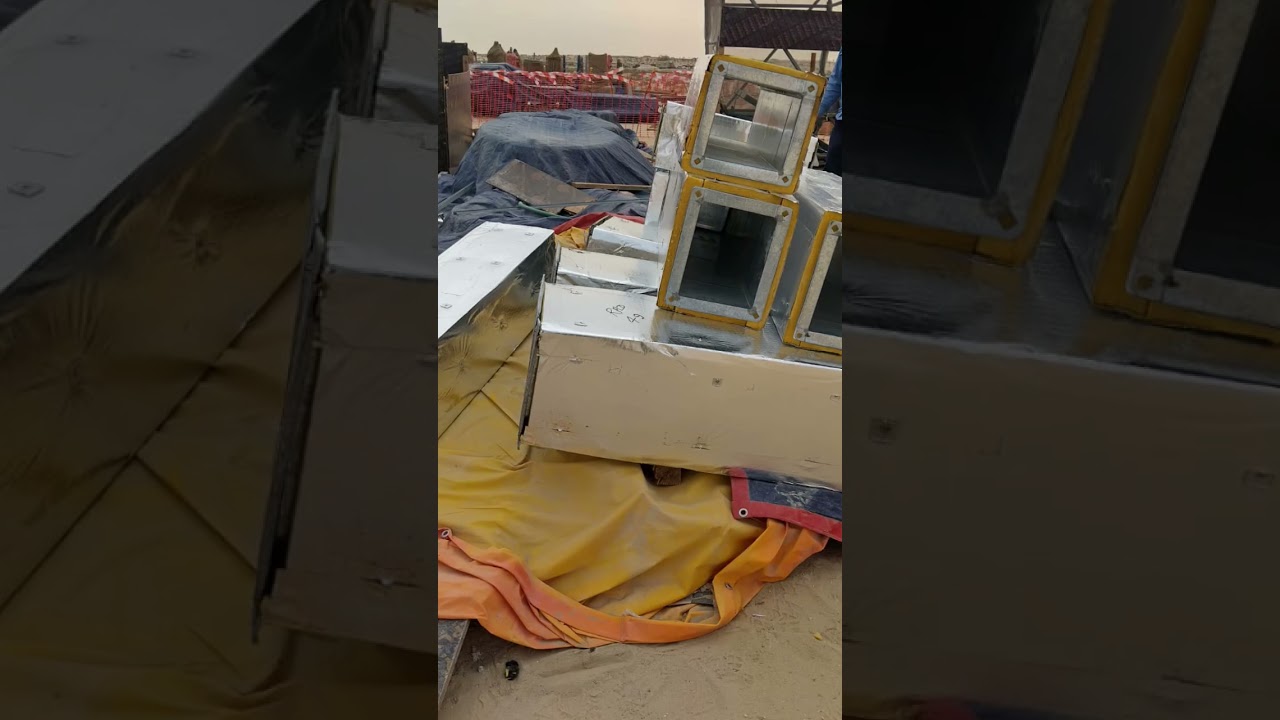 Cladding Works for external Duct