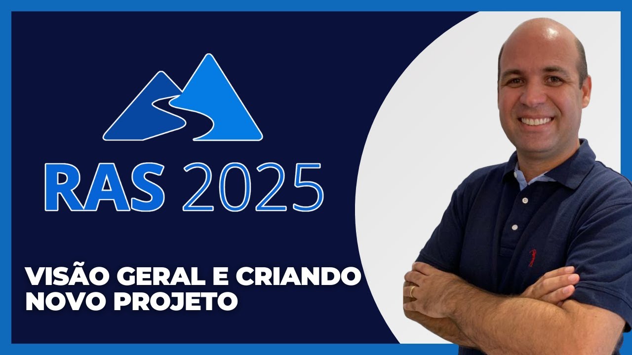 Visão Geral do HEC-RAS 2025 Alfa, Configurações Gerais e Criando Novo Projeto