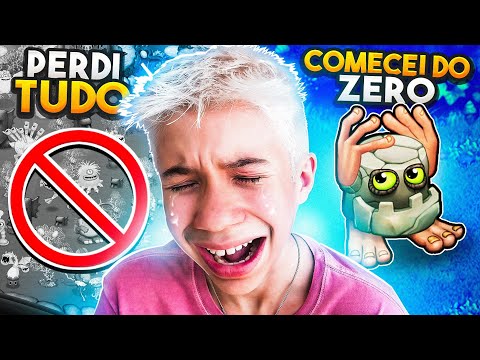 I lost EVERYTHING and started over from scratch in My Singing Monsters😨