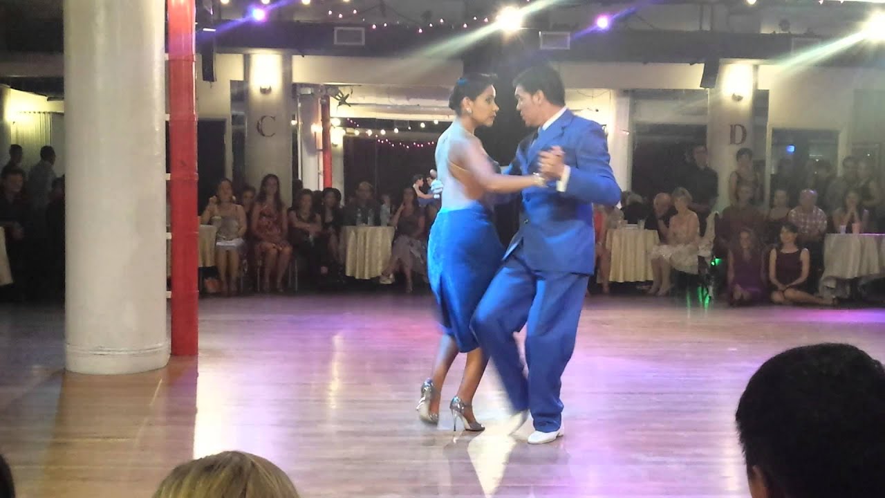 Argentine tango:Alejandro Barrientos & Rosalia Gasso -Milonga del recuerdo