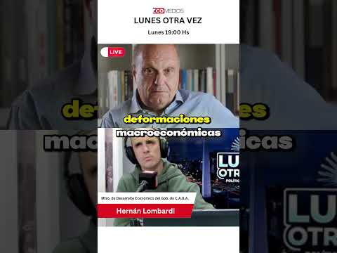 Hernán Lombardi, Ministro de Desarrollo Económico del Gobierno de la Ciudad de Buenos Aires