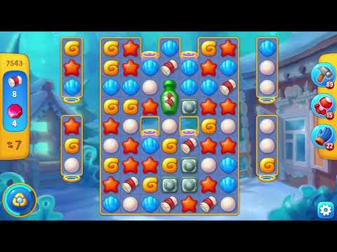 Fishdom  Level 7541 - 7550 + Mini Game 🐟