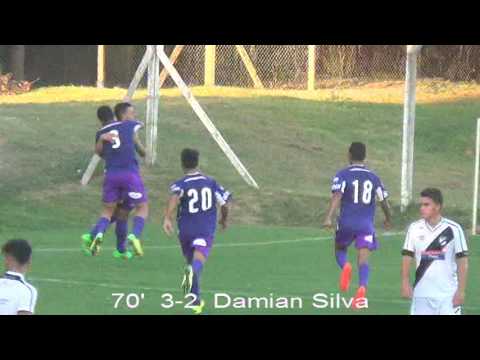 Sub 16 5° Fecha Torneo Inicial 2017 Defensor Sp 4 (E. Leal, E. Gomez x2 y D. Silva) - Danubio 3