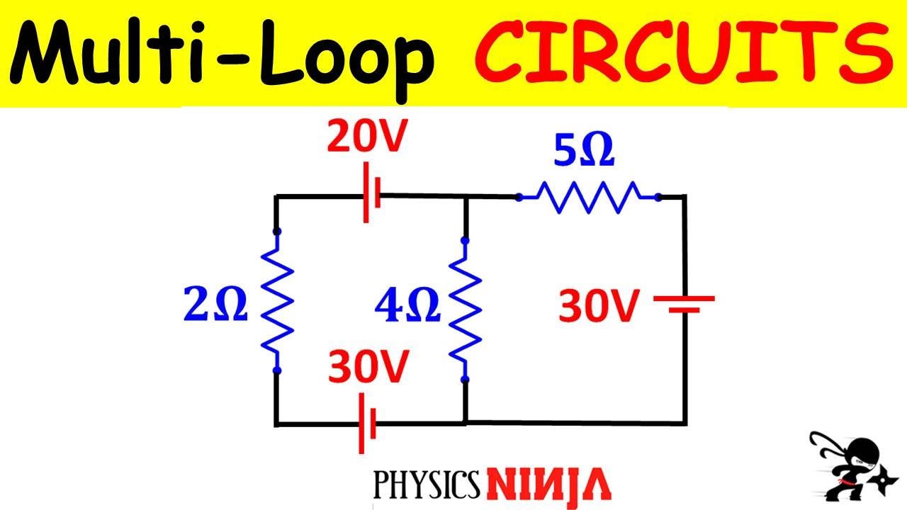 Solving Circuit Problems using Kirchhoff's Rules
