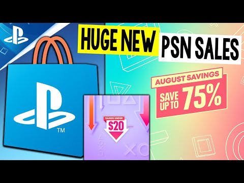 2 HUGE NEW PSN SALES! PlayStation August Savings Sale + Games Under $20 Sale (New PSN Deals 2023)
