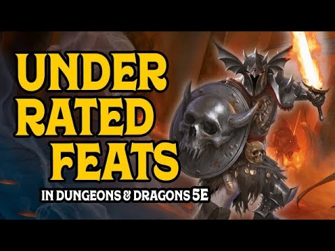 Top Five Underrated Feats in Dungeons and Dragons 5e