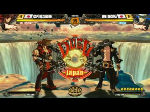 "BBR" GGXrd R AT CEO 2016 - GGP KAZUNOKO vs HM DOGURA  (1080p HD)