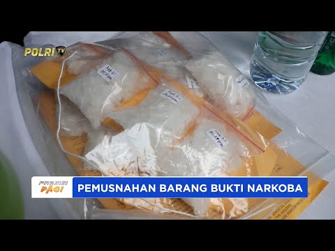 POLDA BALI MUSNAHKAN BARANG BUKTI NARKOBA SENILAI LEBIH DARI RP 4 MILIAR, SELAMATKAN 900 JIWA