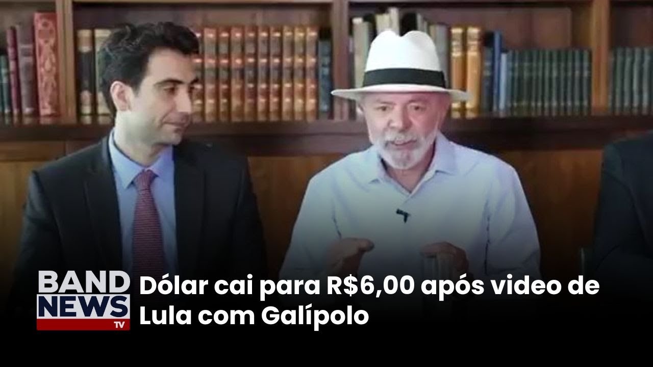 Lula divulga vídeo ao lado de Gabriel Galípolo | BandNewsTV