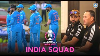 India ANNOUNCED 15 member World Cup SQUAD  KL Rahu
