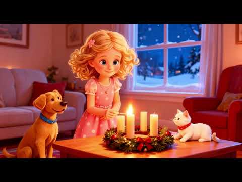 Ziemassvētku gaidīšanas laiks ❄🌲🌟 | Ziemassvētku dziesmiņa bērniem | Bērnu dziesmas latviešu valodā