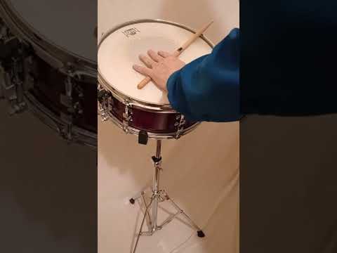 YAMAHA CUSTOM MODIFIED ADVANTAGE NOUVEAU SNARE DRUM - BURGUNDY LACQUER-FREE SHIP TO CUSA! image 9