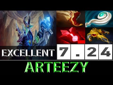 Arteezy [Leshrac] Simply Excellent Carry NA Ranked ► Dota 2 7.24