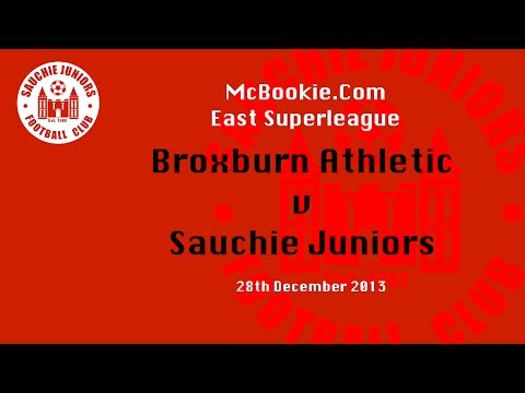 28/12/2013 Broxburn Athletic v Sauchie Juniors