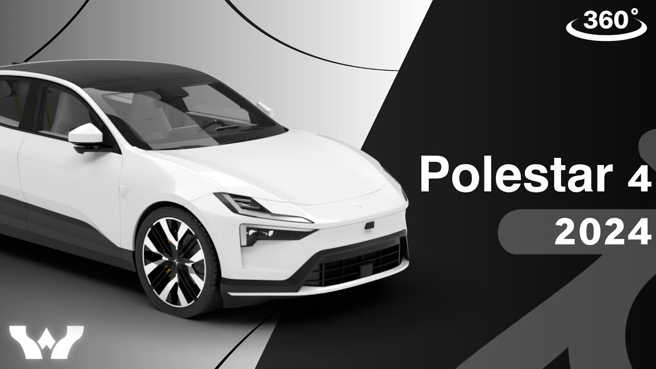 Polestar 4 2024 3D Model