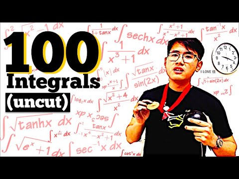 100 integrals (world record?) Video